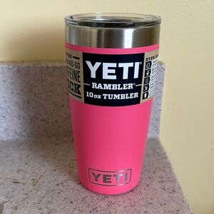 YETI Rambler 10oz Tumbler in Bright Pink